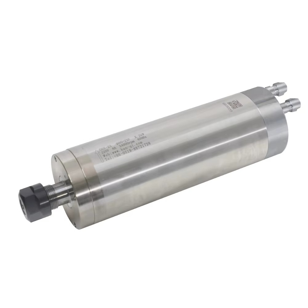 Cnc Spindle Motor - 2.2KW 80mm 24000rpm High Speed Water-Cooled