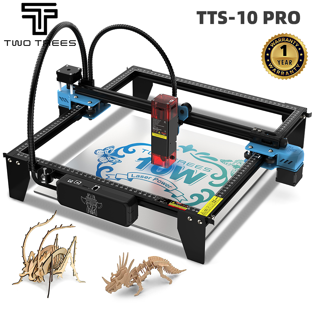 Industrial Laser Blasting - TWOTREES TTS-10 Pro Laser Engraver Stainless