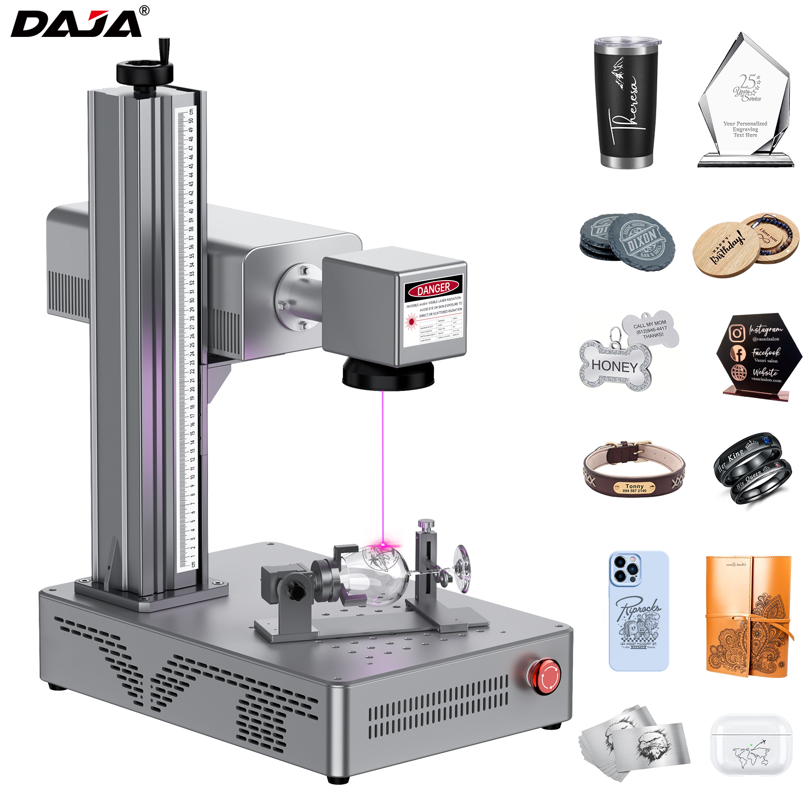 Industrial Laser Engraver For Wood - DAJA UV Laser Marking Machine Portable