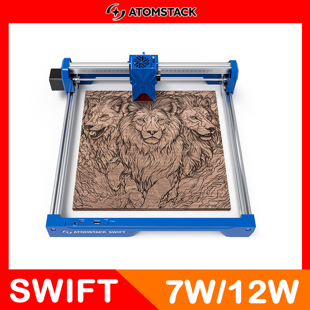 Industrial Laser Blasting - ATOMSTACK Swift 7W Portable Laser Engraver