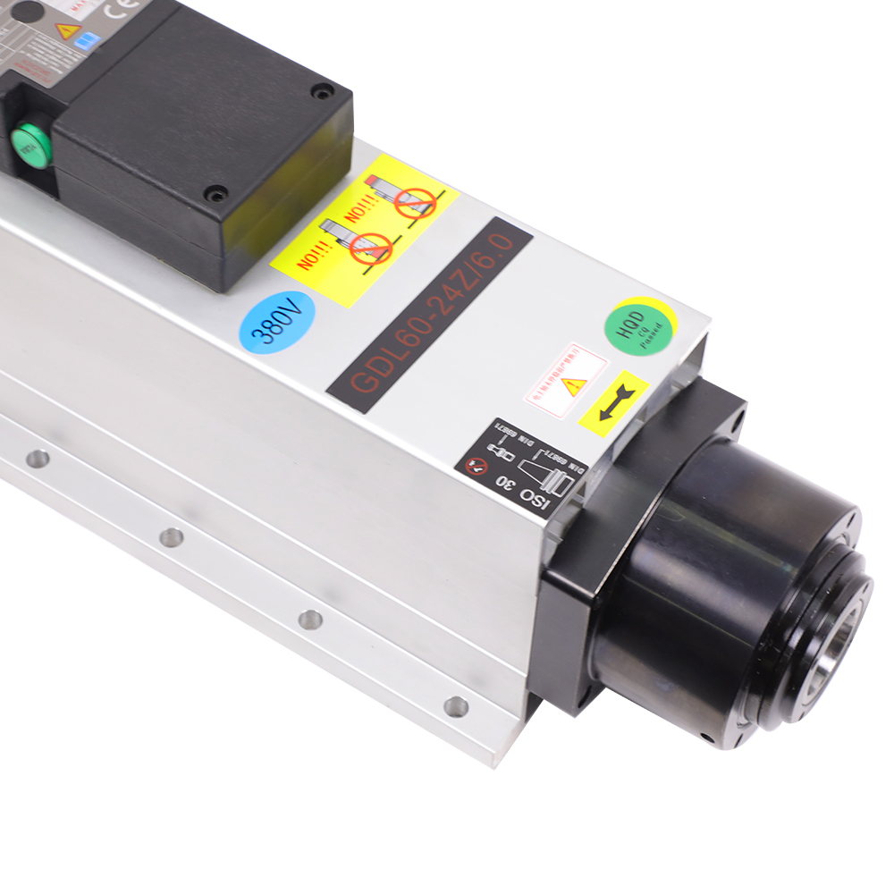 Air Cooling 6Kw ISO30 High Spe - Cnc Spindle Motor avis et prix