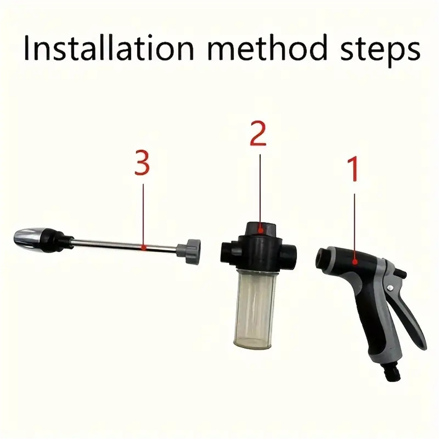 NEW Car Washing Long Pole High - Laser Nozzle Ceramic avis et prix
