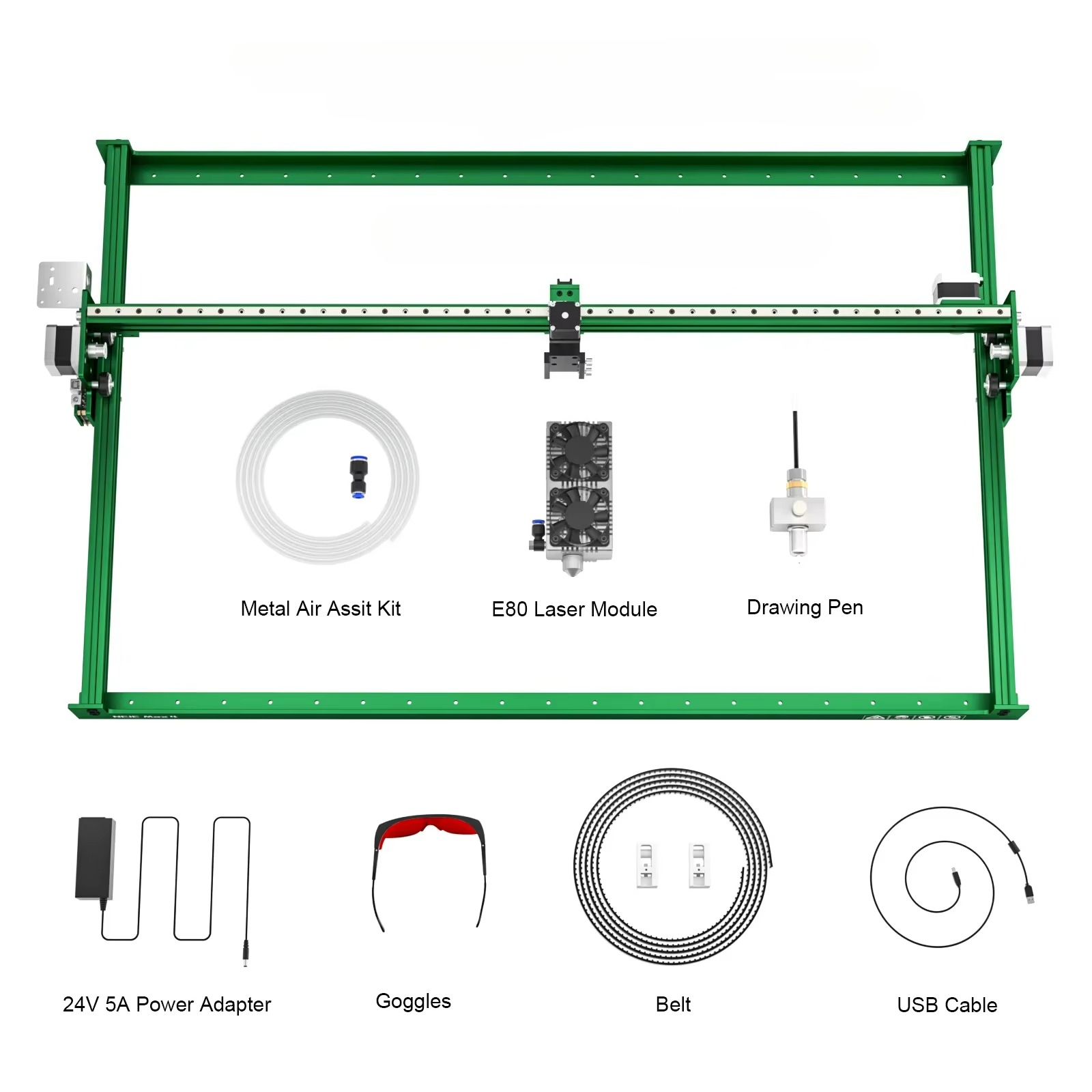 For Max 4 E80 High Power 4-Axi - Industrial Laser Engraver For Wood avis et prix