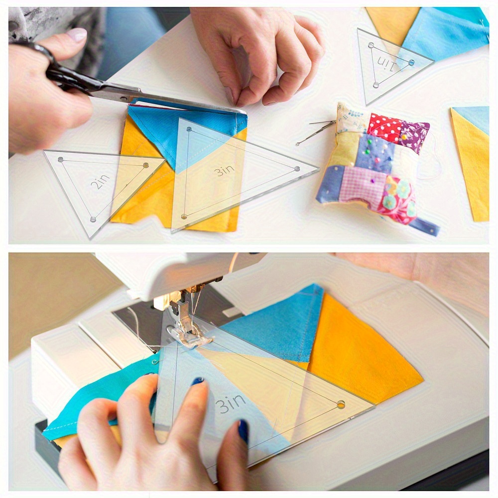 6pcs Acrylic Patchwork Triangl - Acrylic Cutting Machine avis et prix
