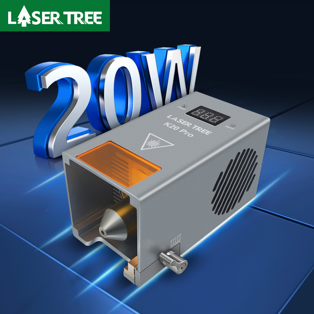 LASER TREE 20W Optical Power L - Metal Laser Cutter Head avis et prix
