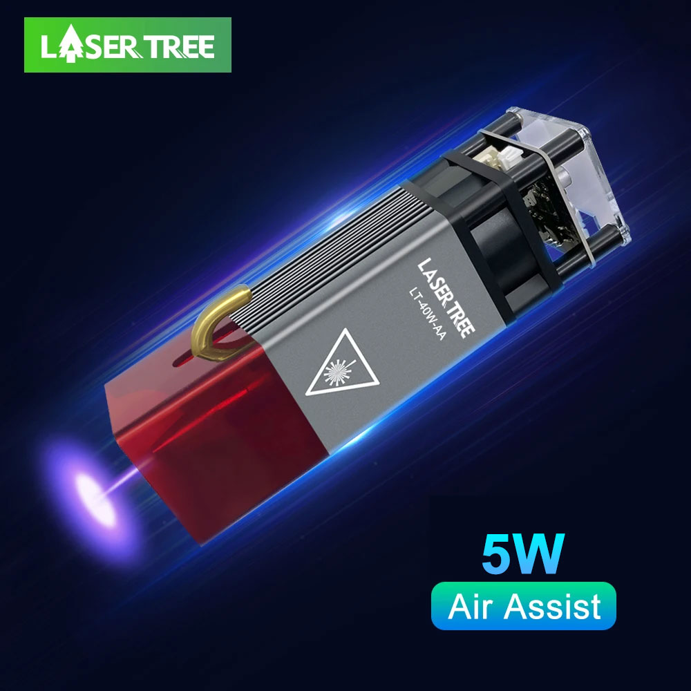 LASER TREE 5W Laser Module wit - Metal Laser Cutter Head avis et prix