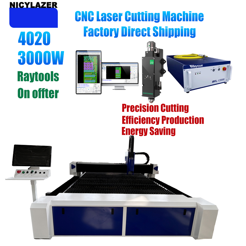 NICYLAZER CNC 3000W 4020 Fiber - Industrial Laser Cutters avis et prix