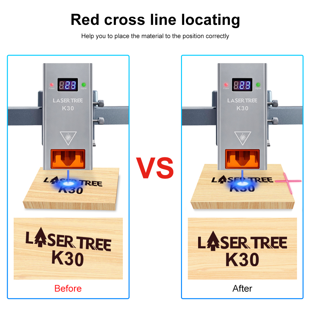 LASER TREE K30 30W Optical Pow - Metal Laser Cutter Head avis et prix