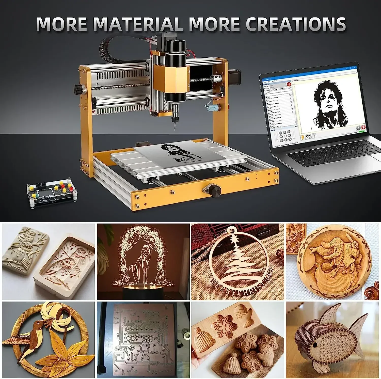 Industrial Small Engraving Mac - Industrial Laser Engraver For Wood avis et prix