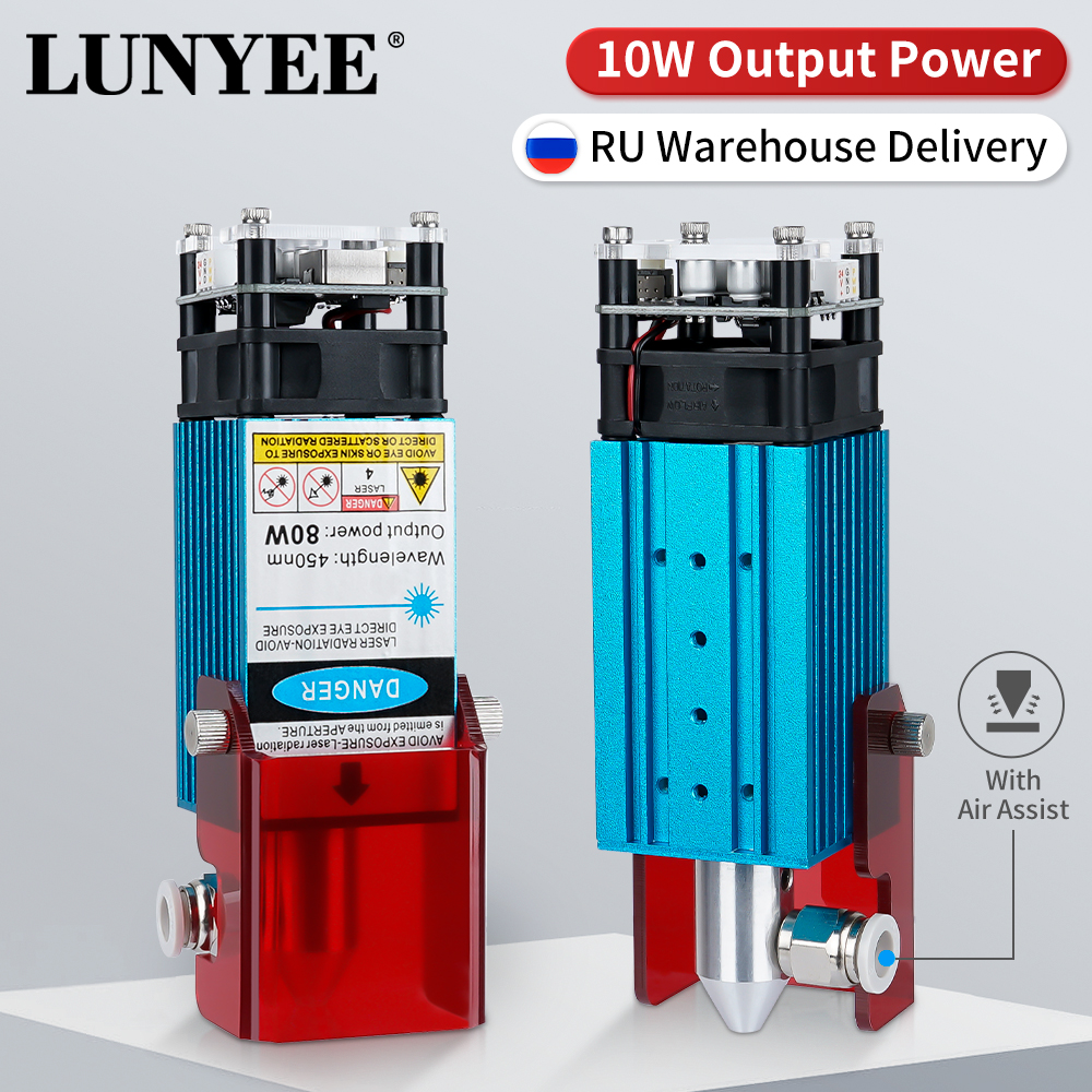 LUNYEE Laser Module 80W 40W Wi - Metal Laser Cutter Head avis et prix