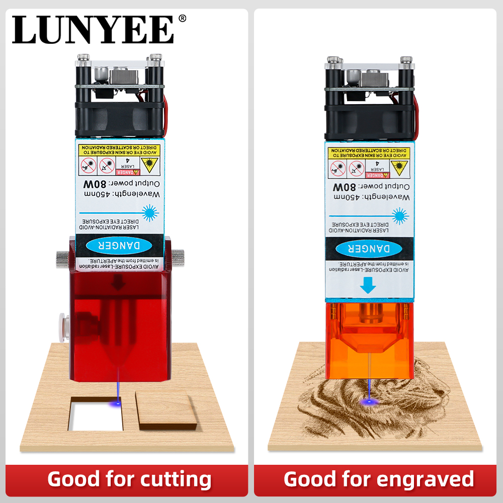 LUNYEE Laser Module 80W 40W Wi - Metal Laser Cutter Head avis et prix