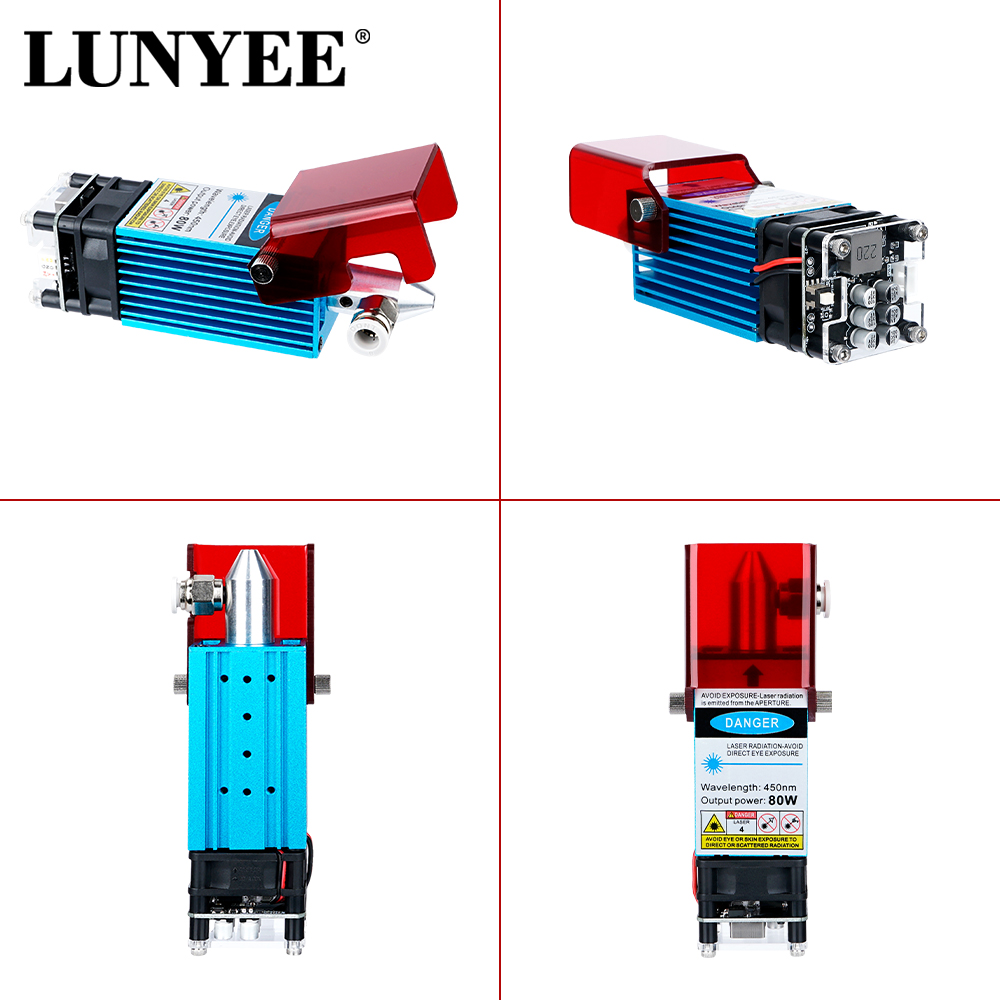 LUNYEE Laser Module 80W 40W Wi - Metal Laser Cutter Head avis et prix