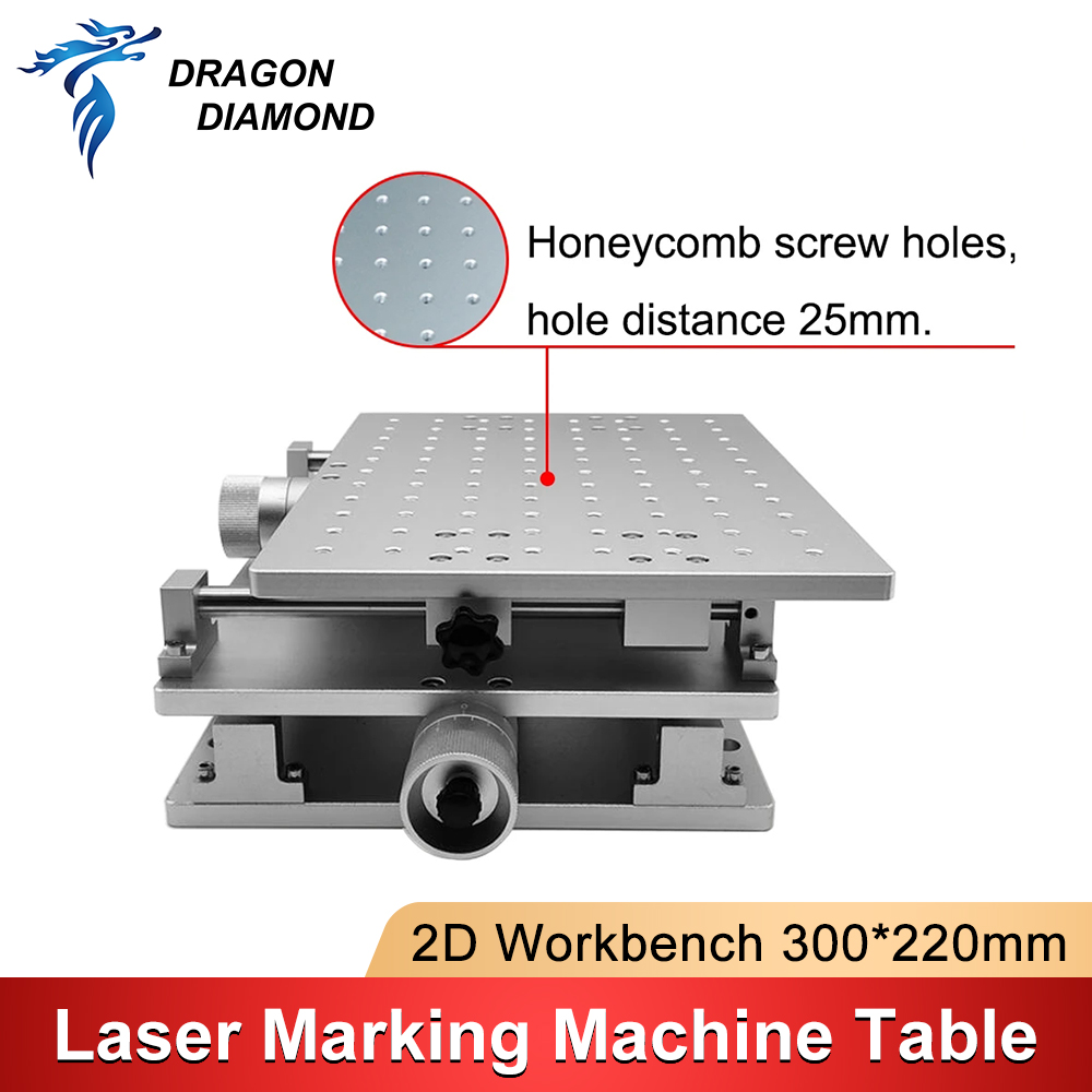 300*220mm 2D Worktable XY 2 Ax - Laser Marking Machine avis et prix