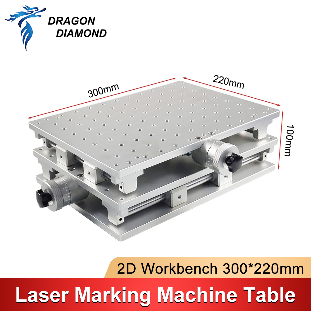 300*220mm 2D Worktable XY 2 Ax - Laser Marking Machine avis et prix
