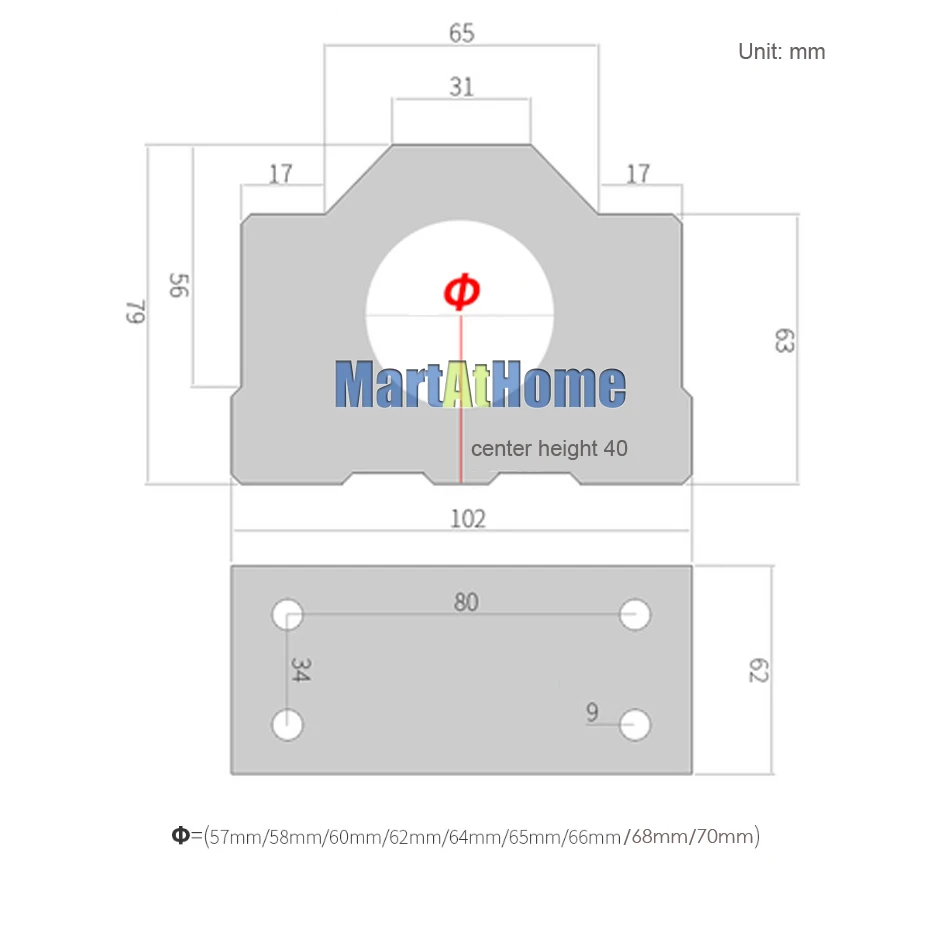 ARGEDO 57mm ~ 70mm Spindle Mot - Cnc Spindle Motor avis et prix