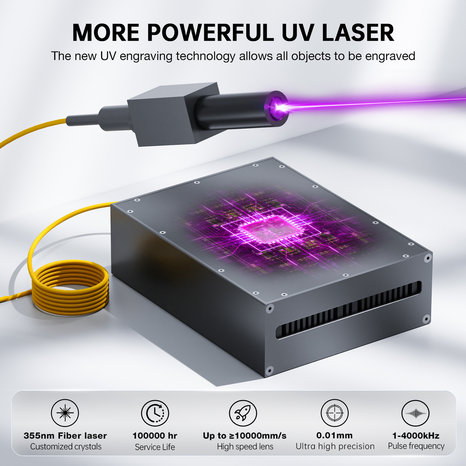 DAJA UV Laser Marking Machine  - Industrial Laser Engraver For Wood avis et prix