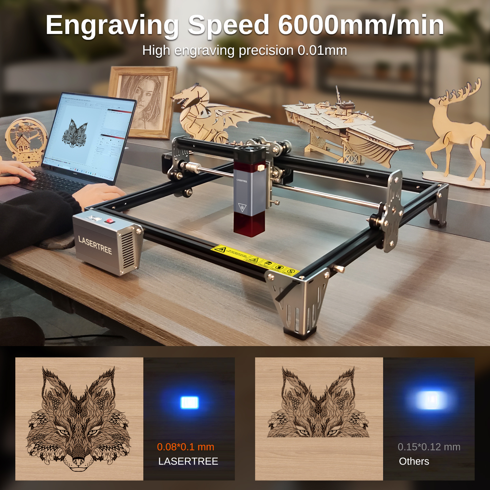 LASER TREE K1 Mini Laser Engra - Industrial Laser Blasting avis et prix