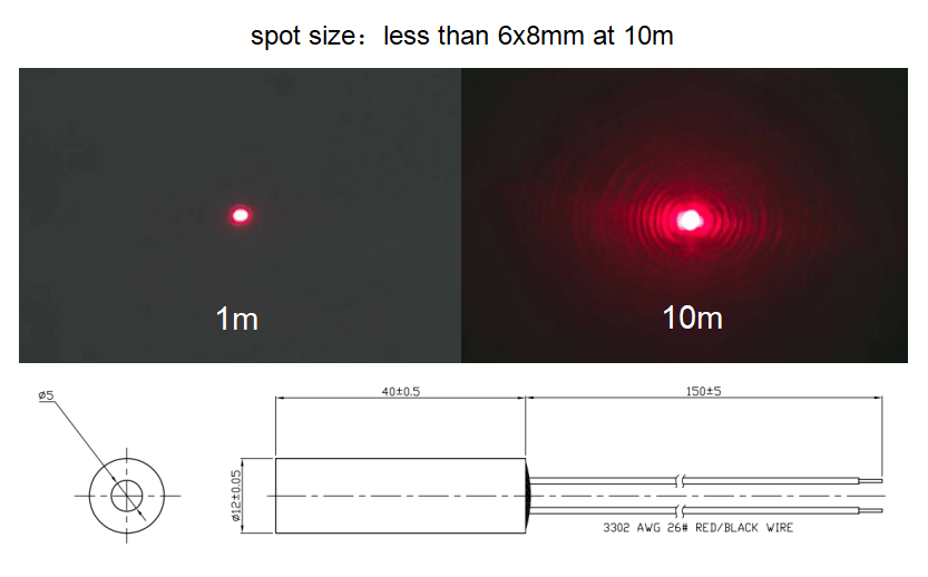 Compact Red Dot Laser Diode Mo - Industrial Grade Laser avis et prix