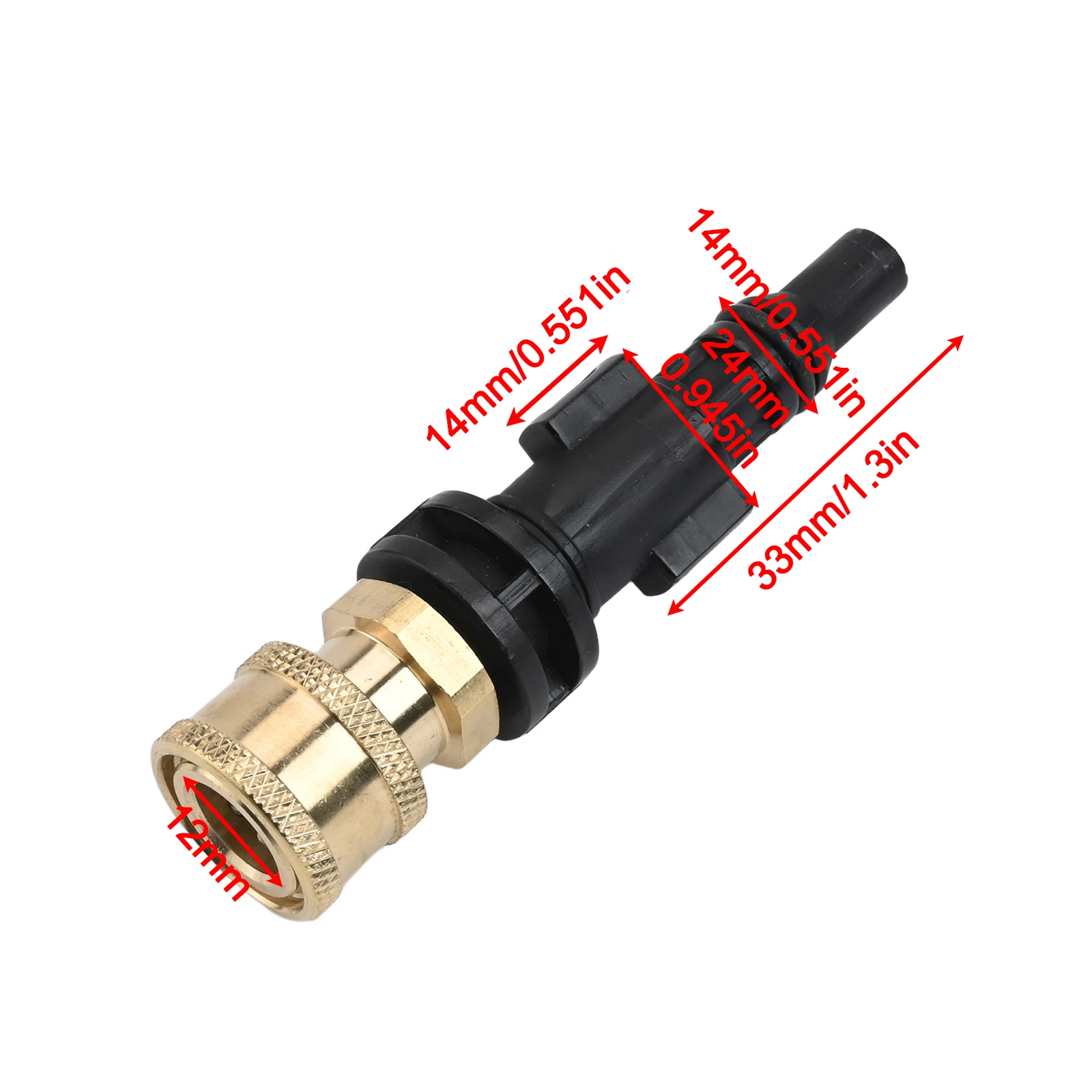 6Pc High Pressure Washer Quick - Laser Nozzle Ceramic avis et prix