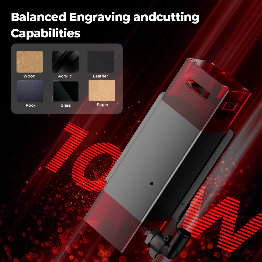 ACMER 10W Laser Head Upgrade K - Acrylic Cutting Machine avis et prix
