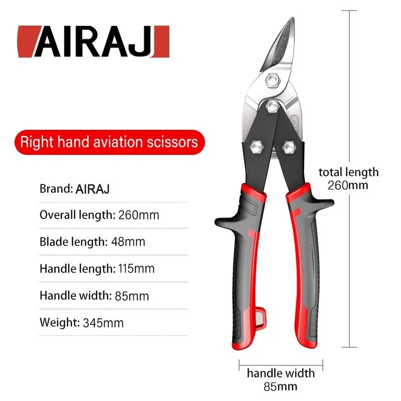 AIRAJ  Aviation Scissor Tin Sn - Industrial Laser Blasting avis et prix