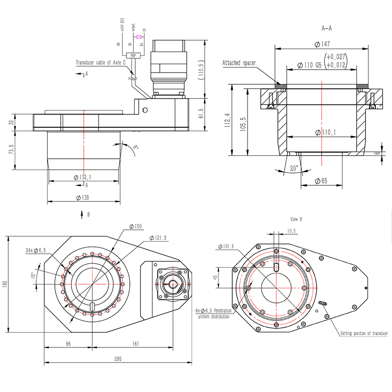 CNC Machining Center Rotary Sh - Cnc Spindle Motor avis et prix