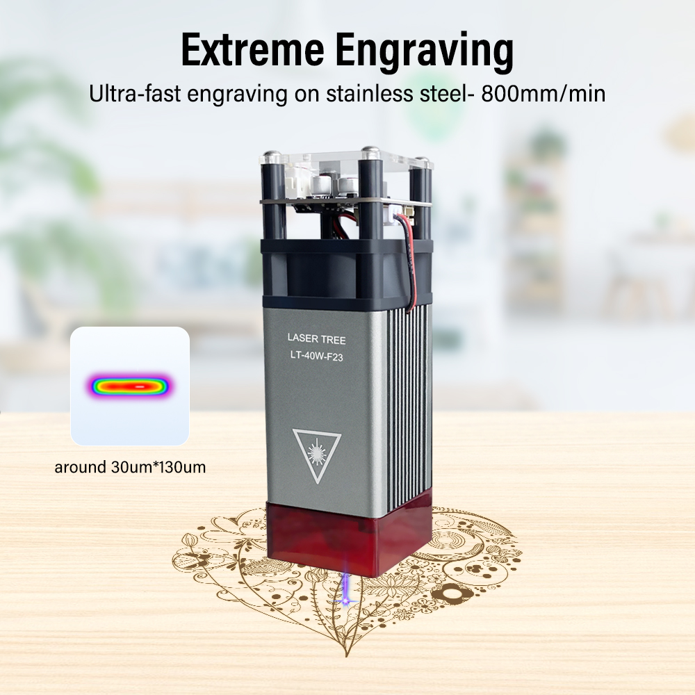 LASER TREE 4w 5W Laser Module  - Metal Laser Cutter Head avis et prix