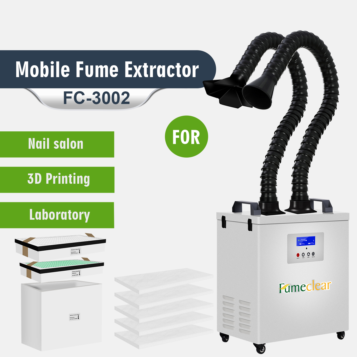 CE Approved Portable Fume Extr - Industrial Laser Cutters avis et prix